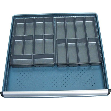 Separations en ps tray 560mm pour serie 115- 714x707 mm h 75/100 mm Heco HE115MP01-02 (1/3)