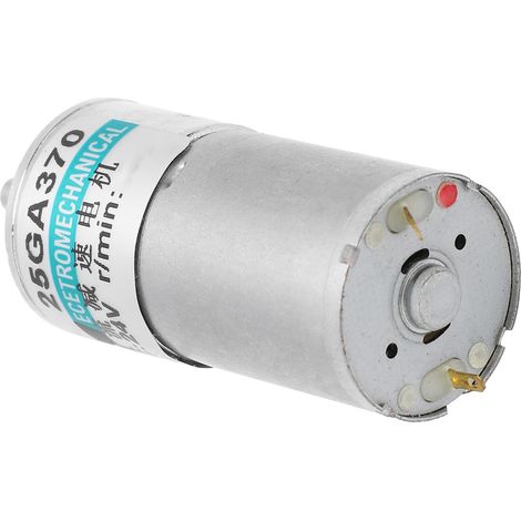 Gleichstrom-Getriebemotor, klein, langsam, CW/CCW, Permanentmagnethalterung, Sportsteuerung, 24 V, XD25GA370 (200 U/min) (1/5)