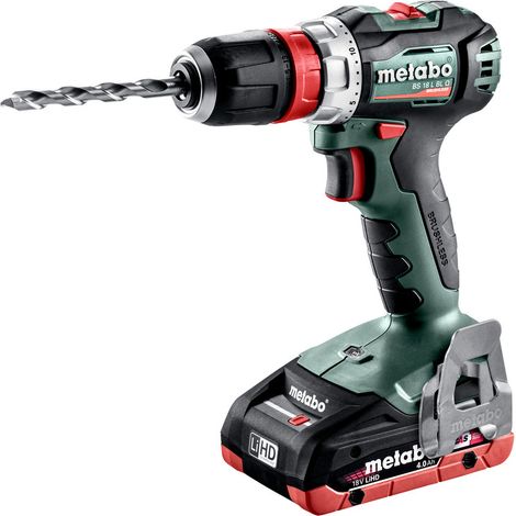 Perceuse visseuse 18V LiHD (2x4,0 Ah) BS 18 L BL Q dans metabox - METABO 602327800 (1/5)