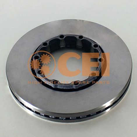 Disco de freno para semi-remolque con eje SAF D.376 Kogel Krone Gigant Fliegl  4079001000, 4079001001, 4079001003