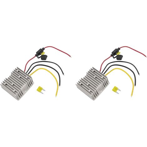 2X Convertisseur de Voiturette de Golf 48V 36V à 12V Convertisseur 12V 20A 240W Convertisseur Régulateur de Tension pour Voiturette de Golf Club Car (1/5)
