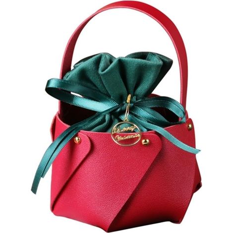 Scatole per confezioni regalo di caramelle da 5 pezzi Scatole regalo Scatole di compleanno Borsa di mele in velluto Ping An Scatola di imballaggio con palline trasparenti di frutta (1/4)