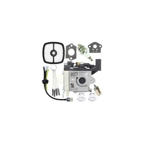 Carburateur Carb reconstruction tuyaux de carburant et ampoules d'amorçage pour Zama Rb-k94 Echo Srm-265 Srm-265es Kit de carburateur carburateur (couleur : argent-1 Set Carbureto (1/5)