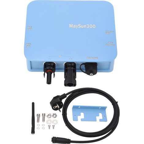 Micro-onduleur solaire MPPT IP65 étanche WiFi 230V prise UE, onduleur raccordé au réseau micro-grille (1/5)