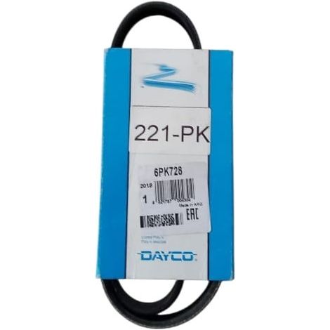 6pk728 cinghia poly-v alternatore servizi marca dayco (1/5)