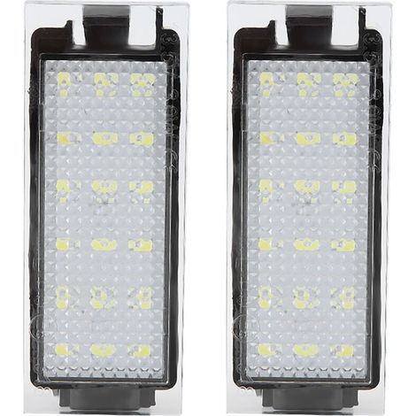 Jeffergarden LED-Kennzeichenbeleuchtung, 2 Stück, für Twingo/Clio/Megane/Lagane (1/5)