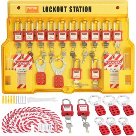 Kit di Etichettatura per Blocco Elettrico 60 Pezzi (1/5)