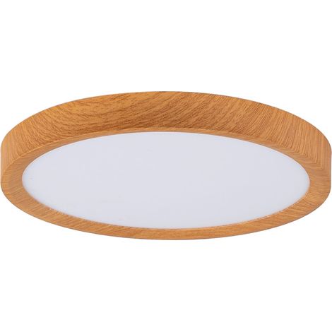 Plafón LED Techo Circular CCT 18W - IP40 - Madera (1/5)