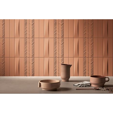 Carrelage Relief DUST Terrae 5x20cm Duna Dust Mate (1/3)