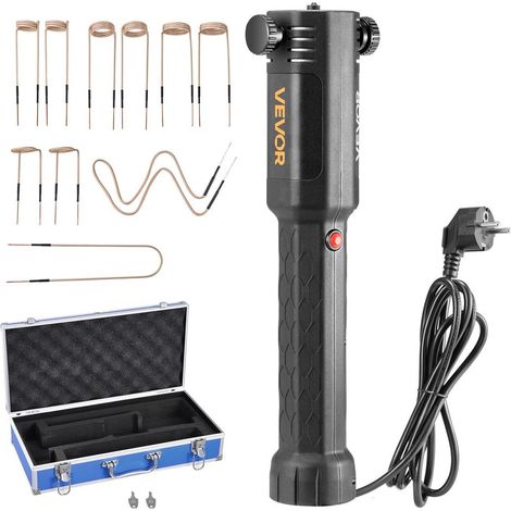 Dégrippeur à Induction Magnétique H7C 1100W Chauffe Écrous Rouillés 800°C Kit 10 Bobines et Mallette (1/5)