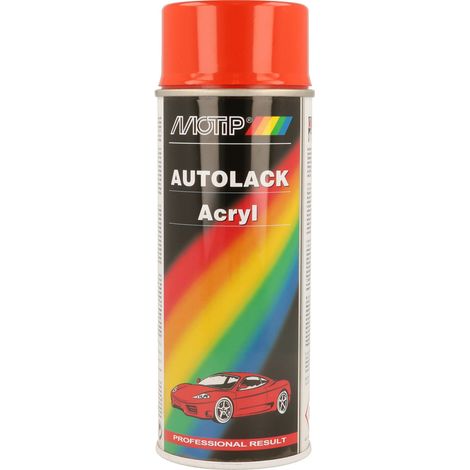 PEINTURE ACRYLIQUE KOMPAKT 42250 ROUGE BRILLANT 400ML MOTIP