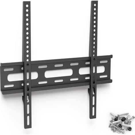 HAMA Supporto per LCD "Fix", 142 cm (56"), 30 kg, VESA 400X400, colore nero (1/5)