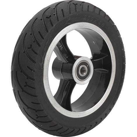 Roue avant pleine 8 pouces 200x50, pneu non pneumatique avec moyeu de rechange pour scooter électrique (1/5)