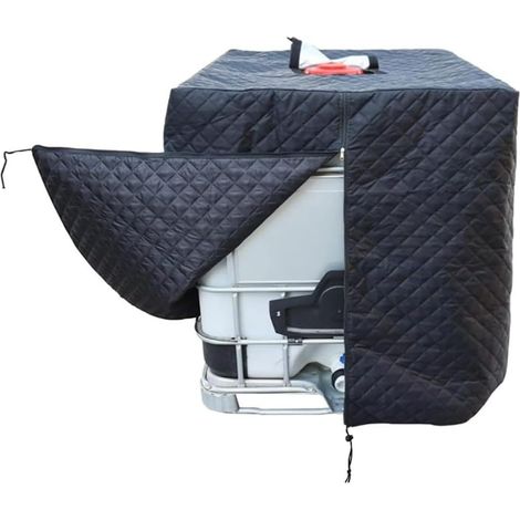 Housse de réservoir IBC 1000L en tissu Oxford épais 210D coupe-vent anti- pour 120 x 100 x 116 cm (1/5)