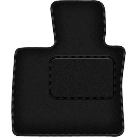 Fahrermatte schwarz für: BMW X5 F15 7-Sitzer (2013-)