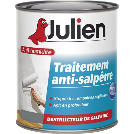 Traitement Anti-Salpêtre Julien Anti-Humidité et Étanchéité Mat Incolore 2,5 L (1/3)