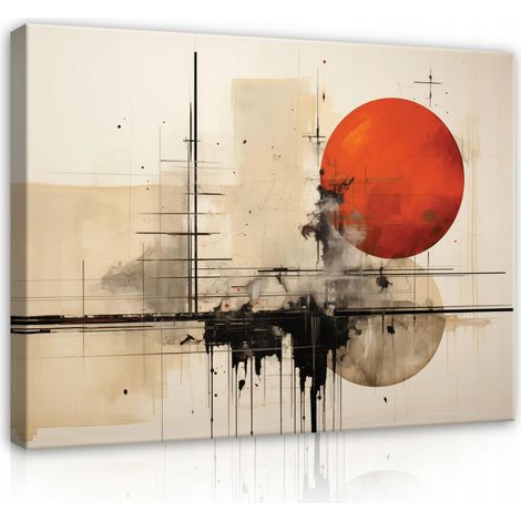 Peinture Murale abstraite sur toile pour chambre coucher salon moderne 120x80