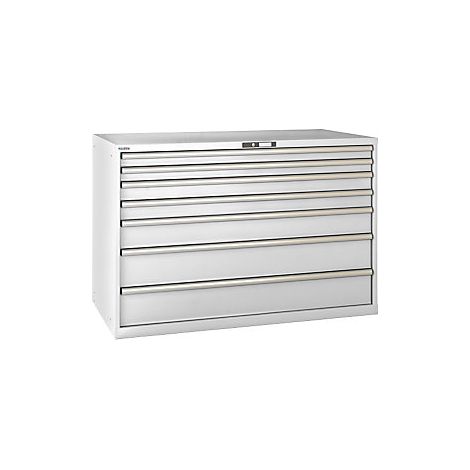 Cajonera  chapa de acero  H x A 1000 x 1431 mm  7 cajones 