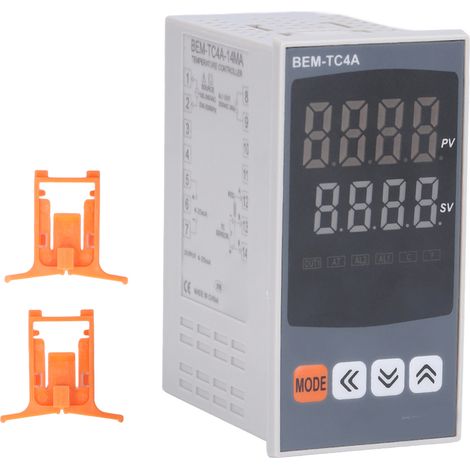 Intelligenter PID-Thermostat, BERM-LED-Anzeige, dualer 100–240-V-Wechselstromausgang, Temperaturregler (1/5)