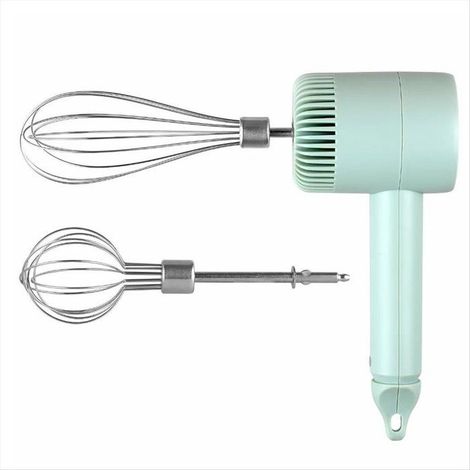 Batteur à Œufs Automatique, Batteur à Crème et à Pâte Électrique pour , Mixeur à Gâteaux, Mini Batteur à Main Électrique (1/5)