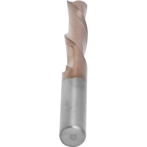 Fraise à défoncer double coupe durable, outil de fraisage droit pour bois, acrylique et PVC, 6x6x22x60mm, carbure, précision élevée (1/5)