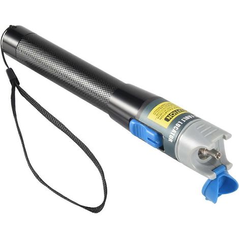 Stylo testeur de fibre optique portable 5 mW, type stylo rouge, outil de test visuel des défauts pour câbles à fibre optique (1/4)