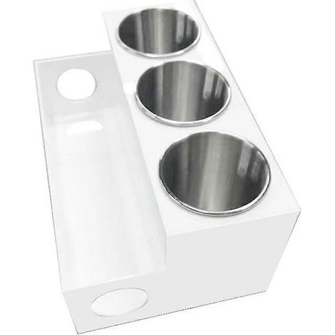 Organizer aus Acryl für Haarstyling-Accessoires auf der Arbeitsplatte, Haartrockner und Stylingständer, Aufbewahrung für Make-up und Toilettenartikel
