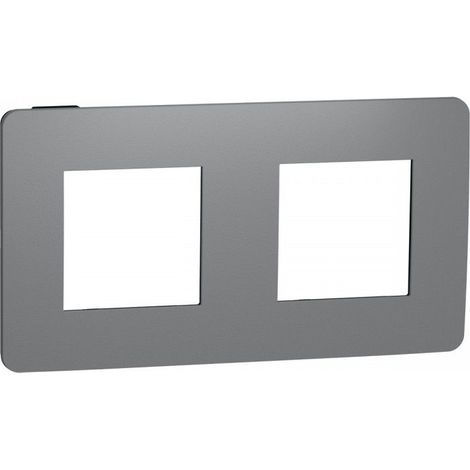 Cornice 2 elementi STUDIO grigio nero SCHNEIDER NU280422