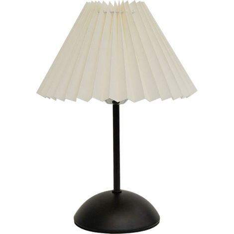 Lampe de table rétro lampe de chevet en forme de parapluie plissé veilleuse adaptée à la chambre (1/3)