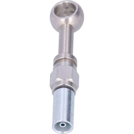 Lot de 4 adaptateurs de durite de frein à raccord banjo M10 à 0° en acier inoxydable pour moto Ducati (1/5)