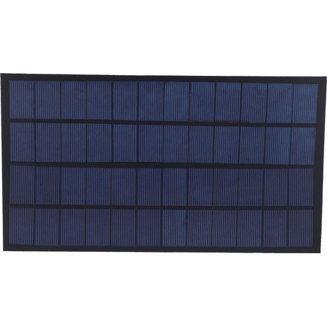 Chargeur solaire époxy 12 V 7 W à taux de conversion élevé pour lampes de jardin, lampes torches et jouets (1/5)
