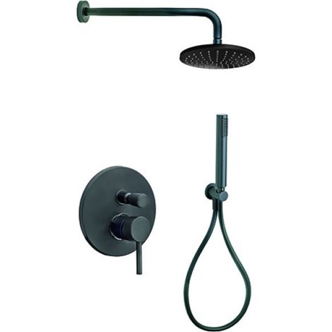 KIT DOCCIA CAROLA NERO OPACO Nero Opaco