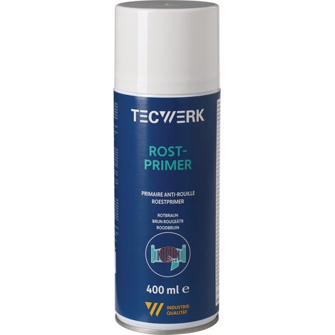 Imprimación  antioxidante  marrón  rojizo  400ml  Aerosol  TECWERK (1/2)