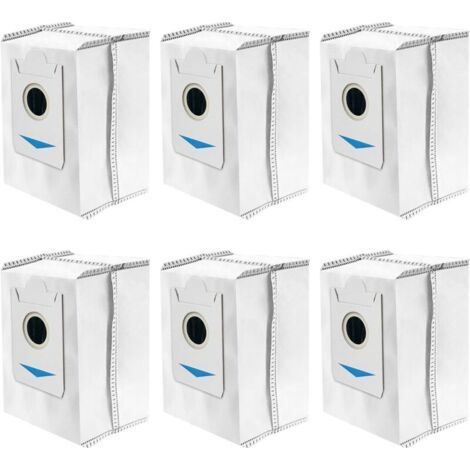 Sacs Damsugar INF pour Ecovacs Deebot X2 Omni, lot de 6-AquaForge (1/5)