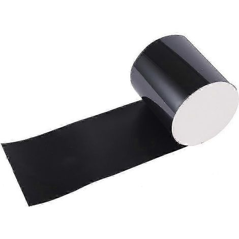 Extrem widerstandsfähiges, wasserabweisendes und wasserdichtes Klebeband, transparentes Flexband (Schwarz, 5 cm) (1/5)