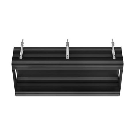 Sistema lineal de techo empotrado Gessi, cuerpo base L = 880 mm