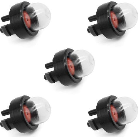 Robell 5 unidades de ampollas de cebador, ampolla de cebador para carburador, bombillas de cebador a presión, bombilla de cebador para McCulloch 3200 3210 (1/5)