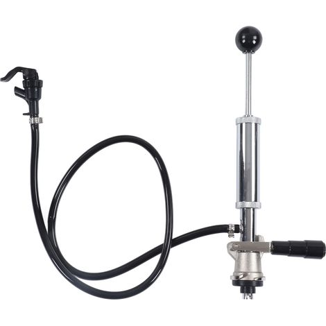 Pompe à bière pour fût de bière étanche et antirouille en acier inoxydable, distributeur rapide de type S pour pique-nique, fête ou mariage. Idéale pour les pique-niques, les fêtes et les mariages. (1/5)