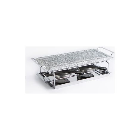 Piastra in Pietra per Arrostire Quid Arbon Misto Granito (33 x 15 x 1,8 cm)