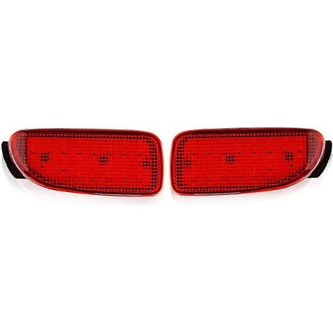 LED-Rückleuchte mit Reflektor und roter Linse für die Stoßstange (kompatibel mit Toyota Previa und Estima 30er Serie) – Autozubehör (1/5)