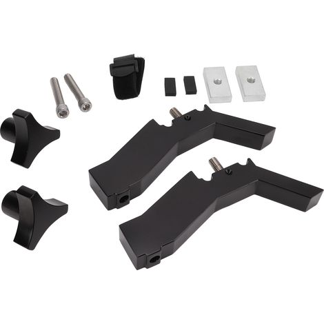 Support de cric 11 pièces en alliage d'aluminium, système de fixation pour cric, accessoires auto, remplacement compatible Tacoma 2005 et plus (1/5)