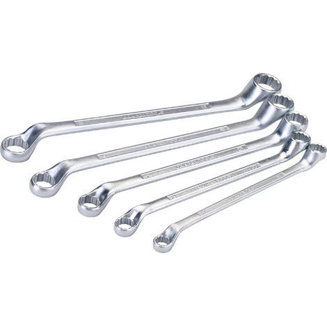 Draper 5-Piece Cranked Metric Ring Spanner Set (Model 35089) (1/5)