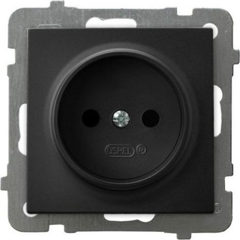 prise électrique Ospel gp-1g/m/33 encastrable 16A 250V (1/3)