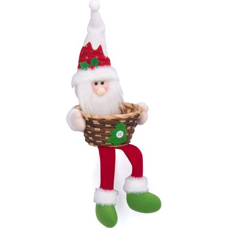 Panier De Fruits Noel Boite A Bonbons Enfant Decoration Maison-Noel-KZQ (1/2)