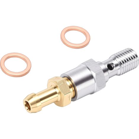 Vis de Purge Banjo M10 X 1,25 avec Capuchon Anti-poussière pour L'entretien du Système de Freinage des Motos (1/5)