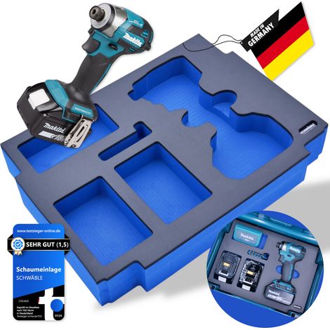 SCHWÄBLE Schaumeinlage Schaumstoffeinlage f. Makita Akku-Schlagschrauber DTD173 (1/5)
