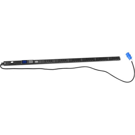 Regleta SMART PDU 0U, enchufe IEC 60309 32A/250V, 18xC13 10A/250V, 6xC19 16A/250V, enchufes 32A