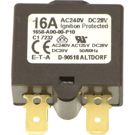 Fuse  16amps   type 1658