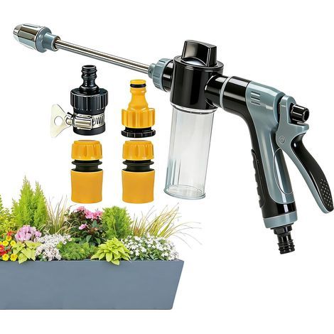 5L Hochdruck Gartenpumpensprüher verstellbare Messingdüse (1/5)