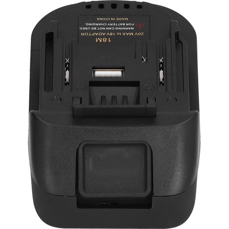 Adaptateur d'Alimentation 18V pour Batterie BPS18M - Connecteur de Conversion et Station de Charge (1/5)